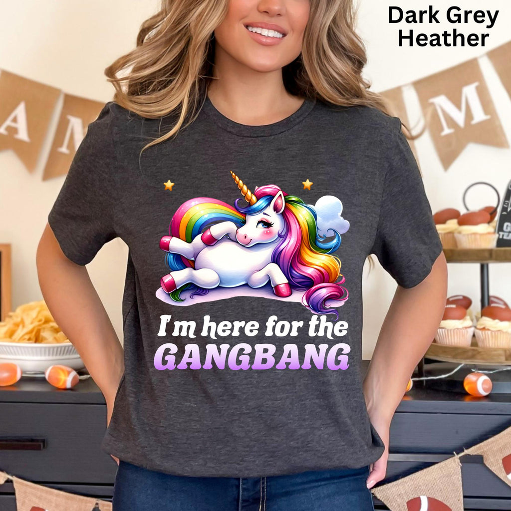 I'M Here Gangb Ng Embarrassing Dirty Humor Raunchy Inappropriate Offensive Unicorn Meme