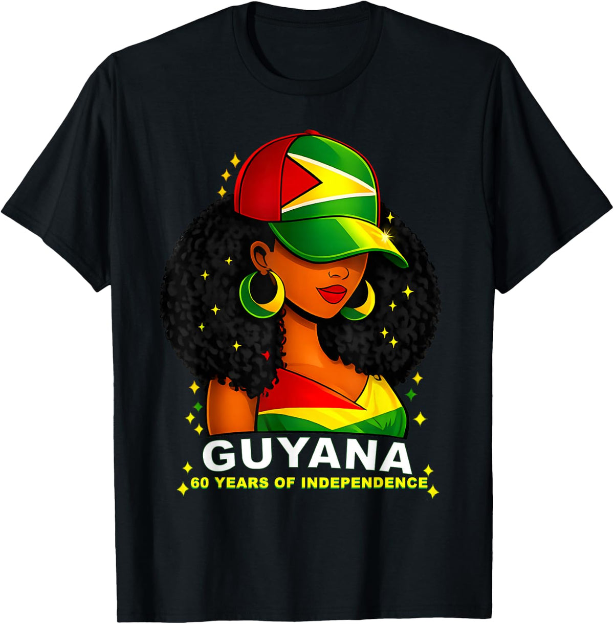 Guyana 60 Years Independence Proud Guyanese Unisex