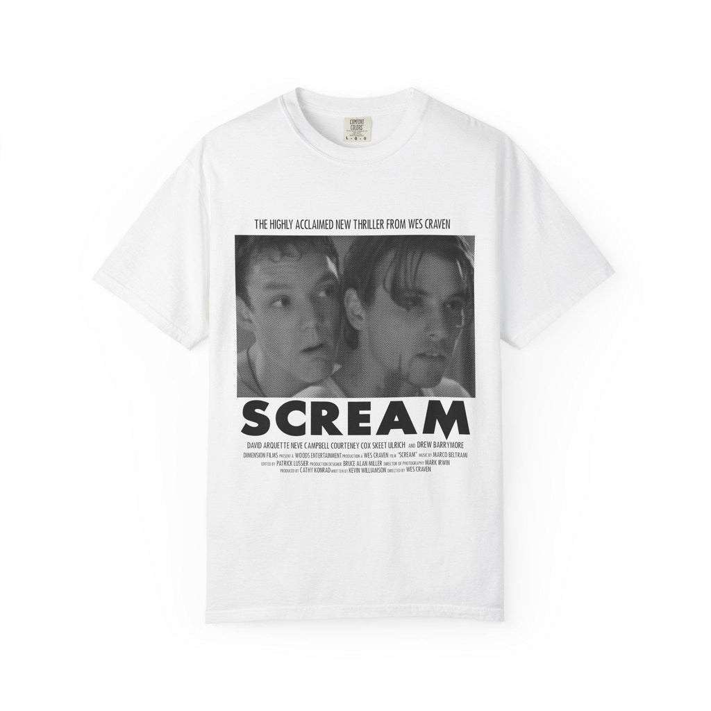 Halloween Scream Movie Tee Spooky Season Comfort Colors