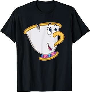 Beauty Beast Chip Big Face Costume Unisex