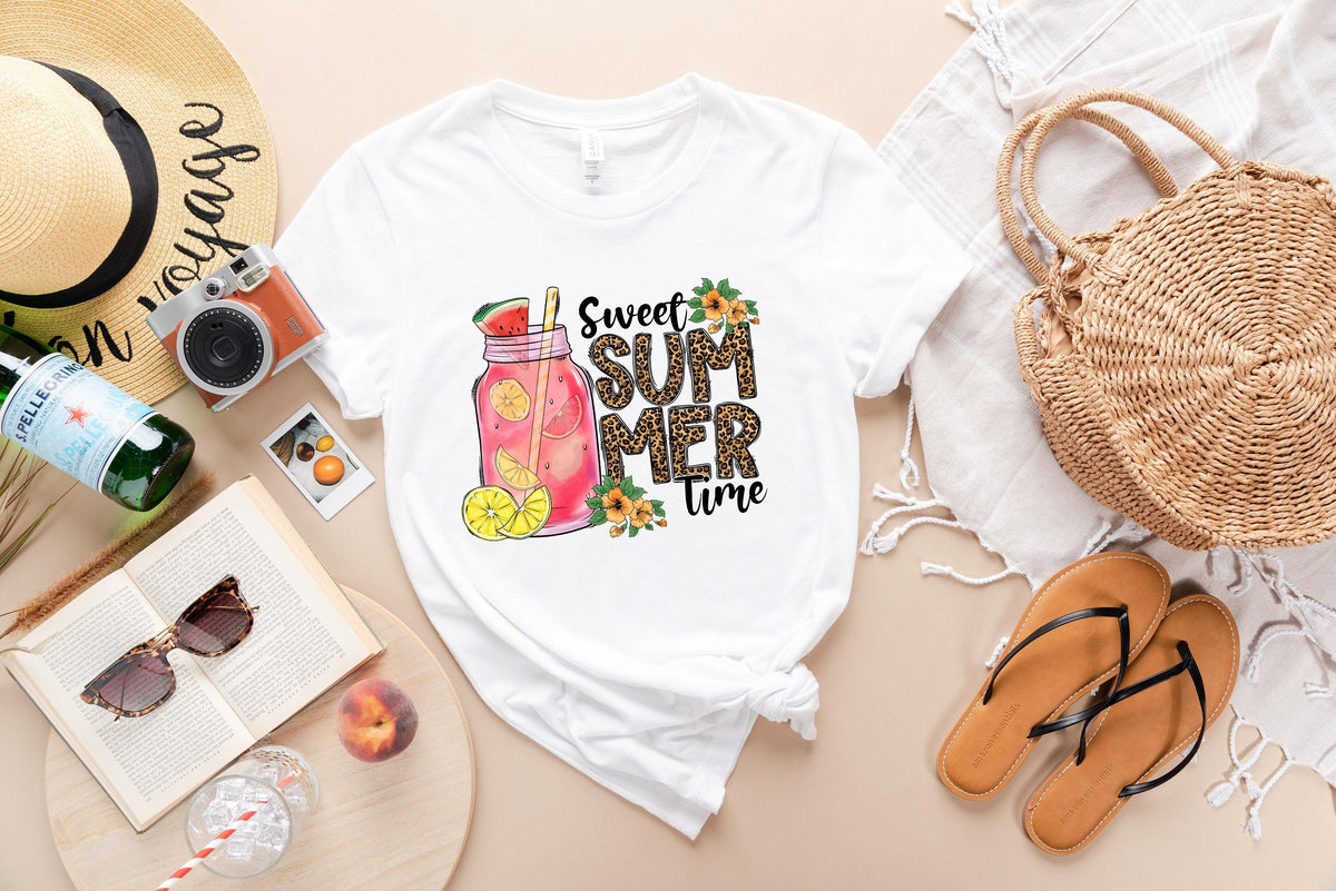 Summer Time Leopard Prin Summer Beach Summer Watermelon Booze Cocktail