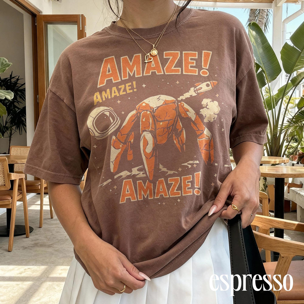 Amaze Rocket Rocky Project Hail Mary Comfort Colors Retro Sci Fi Alien Book Lover
