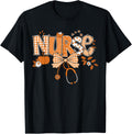 Retro Pumpkin Nurse Life Stethoscope Fall Autumn Nurse Unisex