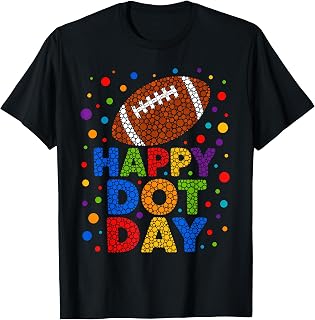 Happy Dot Day Football Teen Unisex