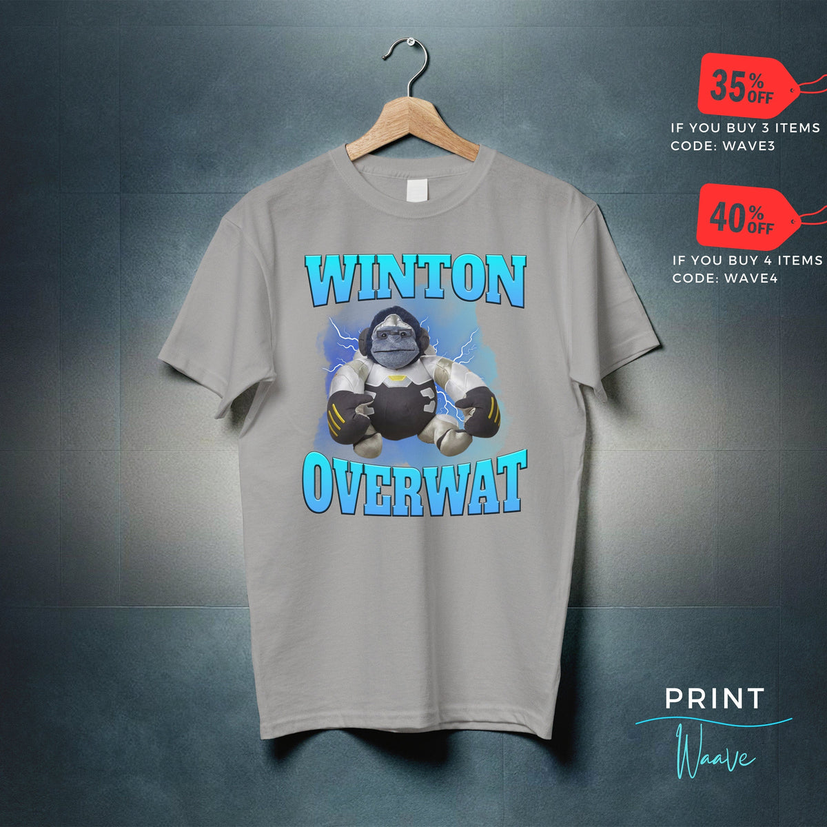 Winton Overwat Meme Gaming Unisex