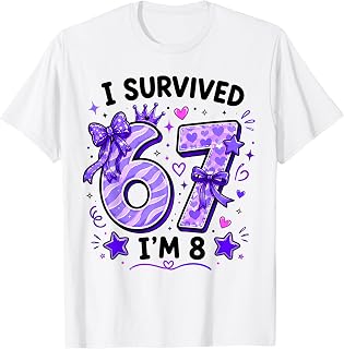 8th Birthday Survived Now Birthday Unisex