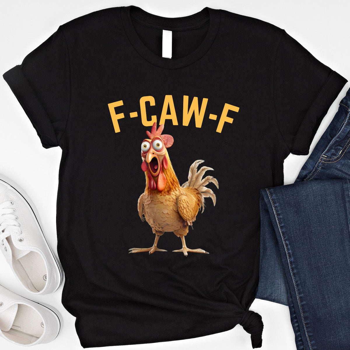F-Caw-F Chicken Rooster Humor Unisex