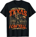 Hes Texas Tell Chainsaw Horror Halloween Unisex