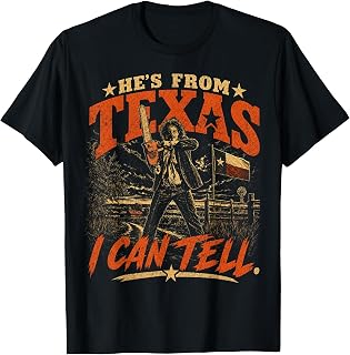 Hes Texas Tell Chainsaw Horror Halloween Unisex