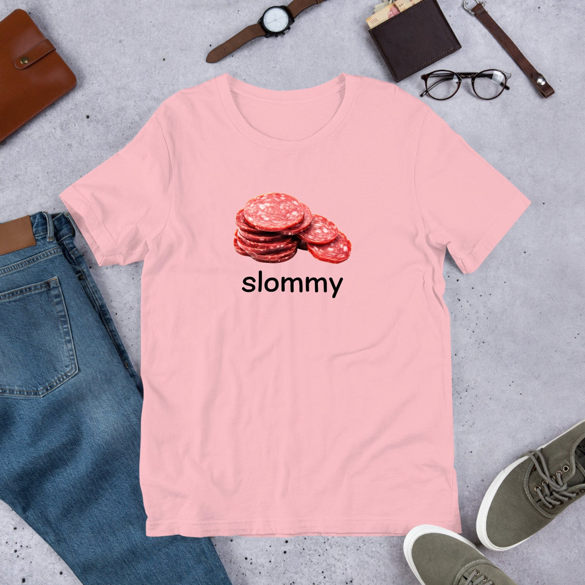 Slommy Salami Meme Ironic Joke Oddly Specific Unhinged Cursed Gag Cringey