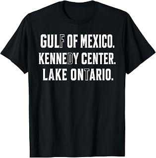 Vintage Gulf Mexico Kennedy Center Lake Ontario Unisex