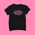 Trying Flirt Tee Y2k Girlfriend Y2k Tee Unisex