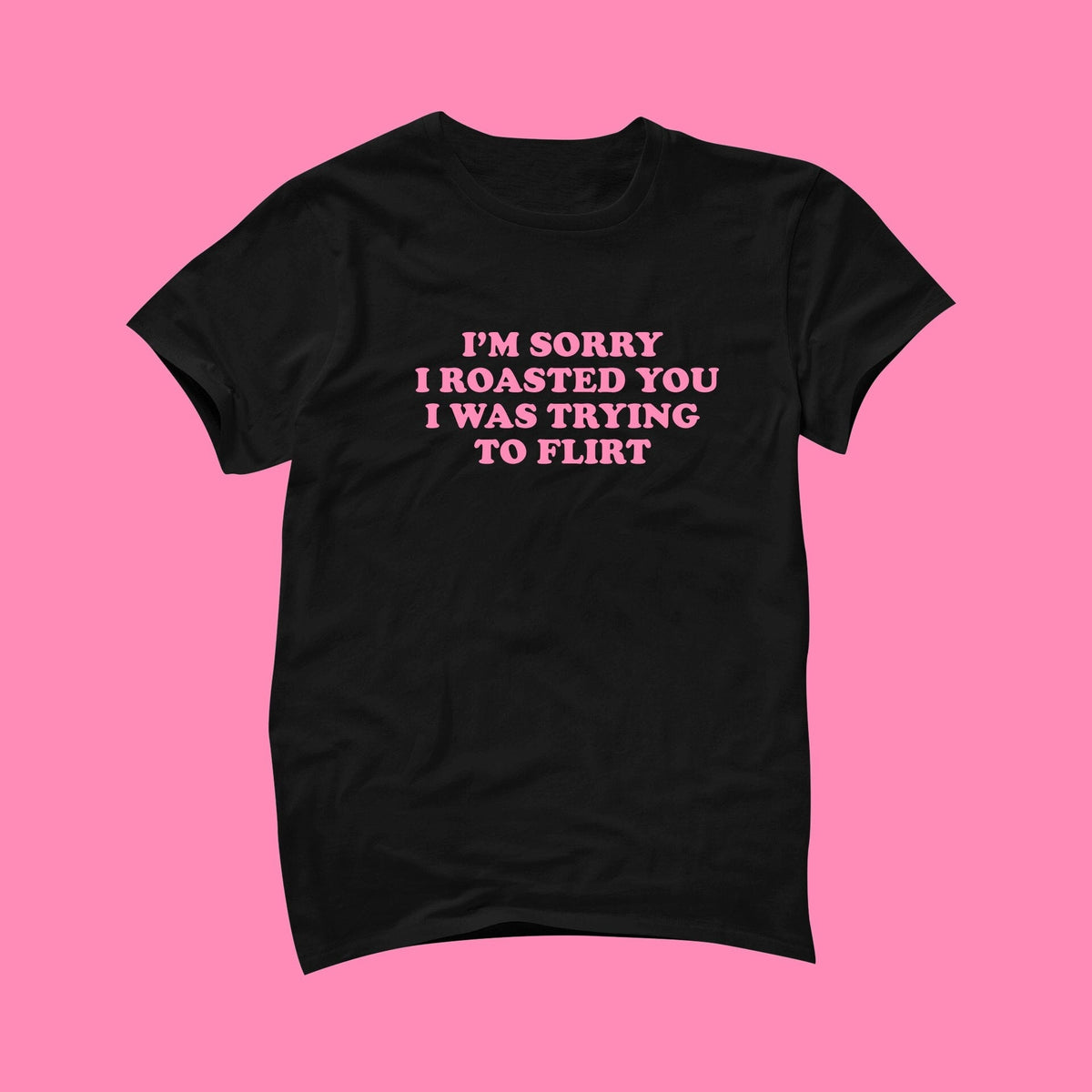 Trying Flirt Tee Y2k Girlfriend Y2k Tee Unisex