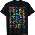 Dinosaur Alphabet A-Z Dino Abc Chart Future Paleontologist