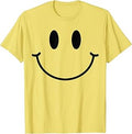 70s Yellow Smile Face Happy Smiling Face Retro Unisex