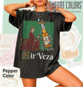 Sir Veza Medieval Beer Vintage Knight Ale Fantasy Drinking Renaissance Humor Tee Bk
