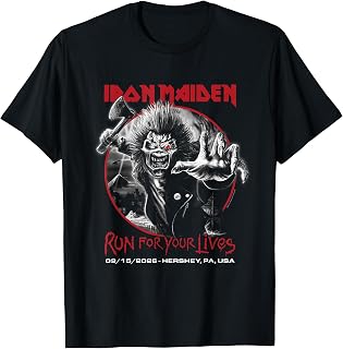 Iron Maiden Run Lives Tour 2026 Hershey Unisex