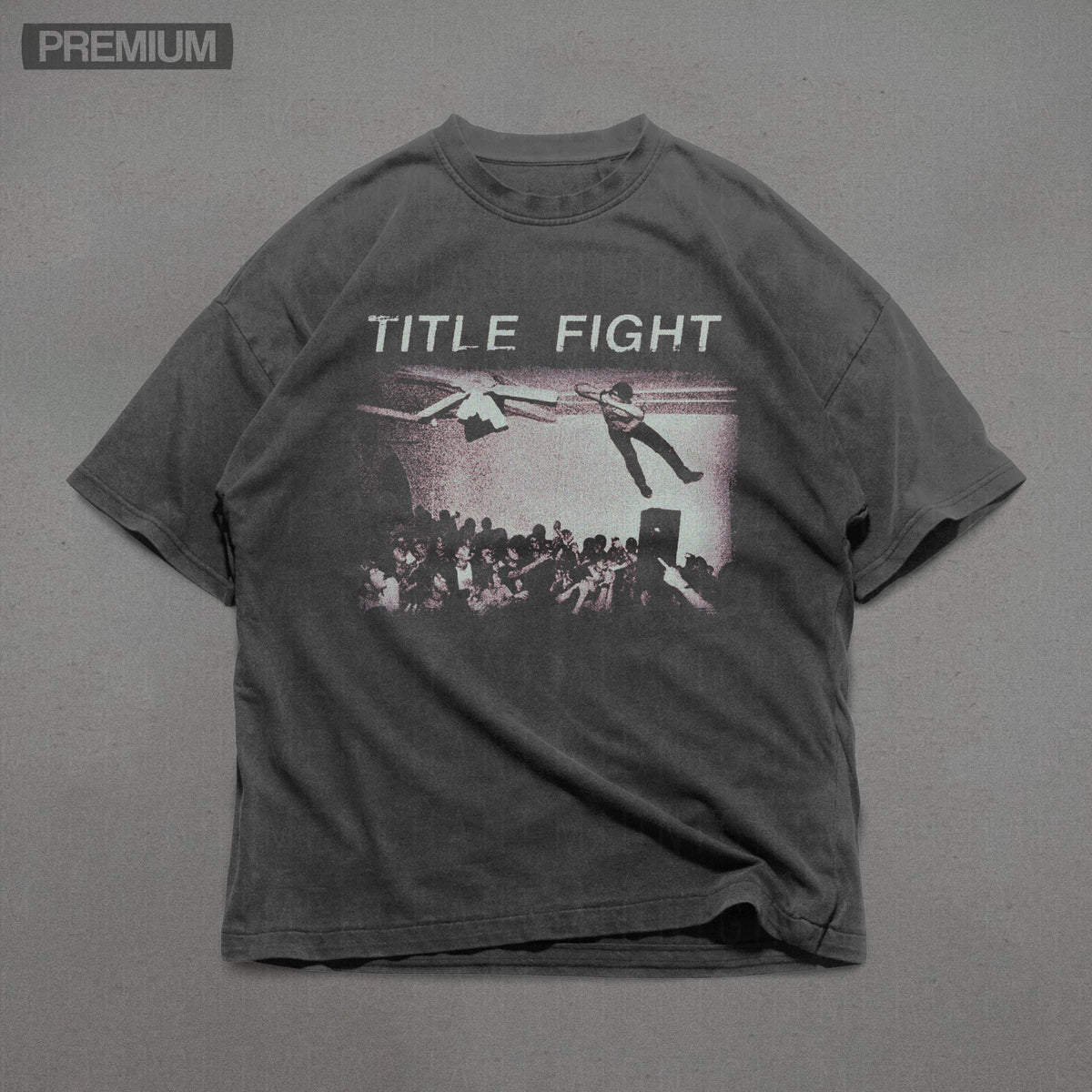Title Fight Comfort Colors Ceiling Fan Shoegaze Band Tees Gothic Grunge Indie Band Tees
