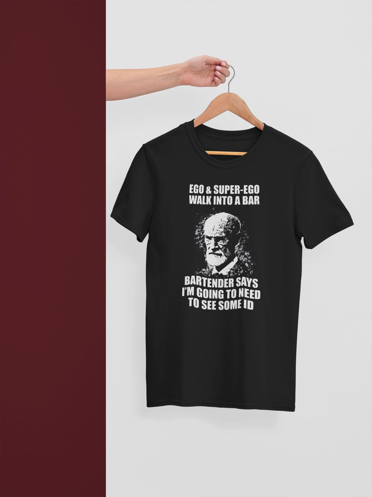 Psychologis Sigmund Freud Joke Tee Psychologist Therapis Medical Psychology Humor