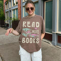 90s Vintage Read More Books Book Lover Bookish Unisex