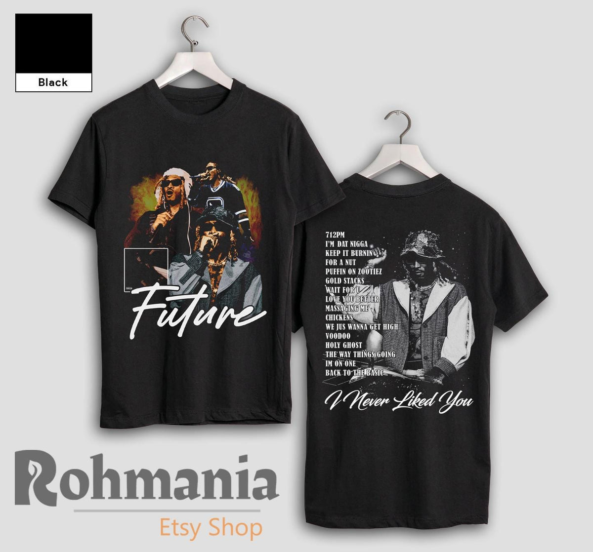 Future Rapper Never Liked Retro Rap Hip Hop Music Merch
