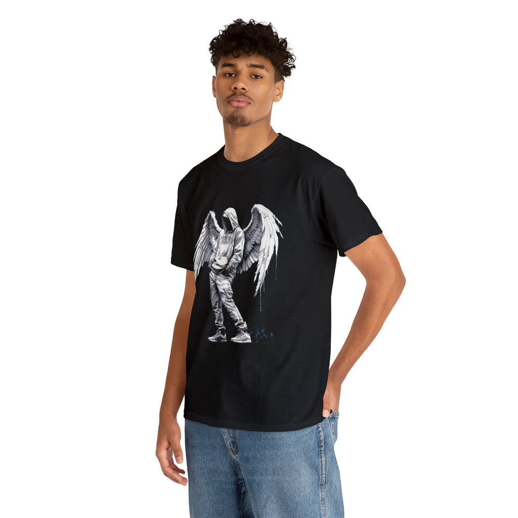 Hip Hop Angel Wings Urban Graffiti Art Tee Unisex
