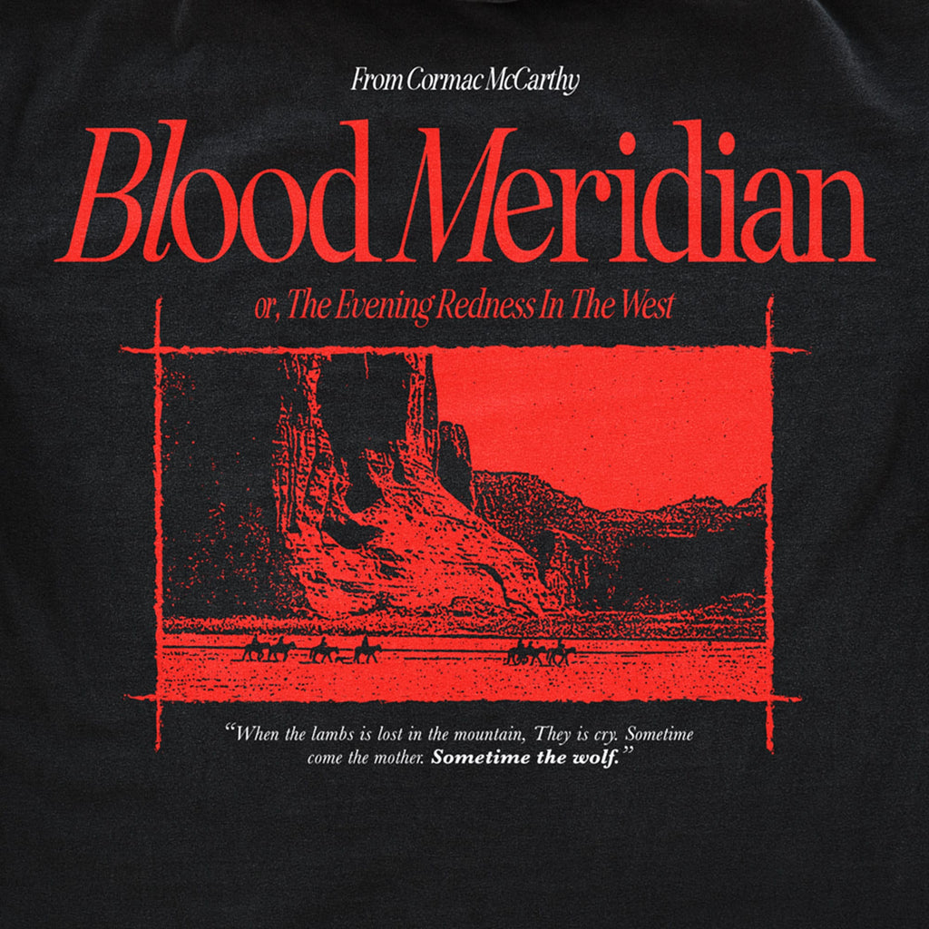 Blood Meridian Cormac Mccarthy Black Tee Gildan 5000 Book Coen Brothers