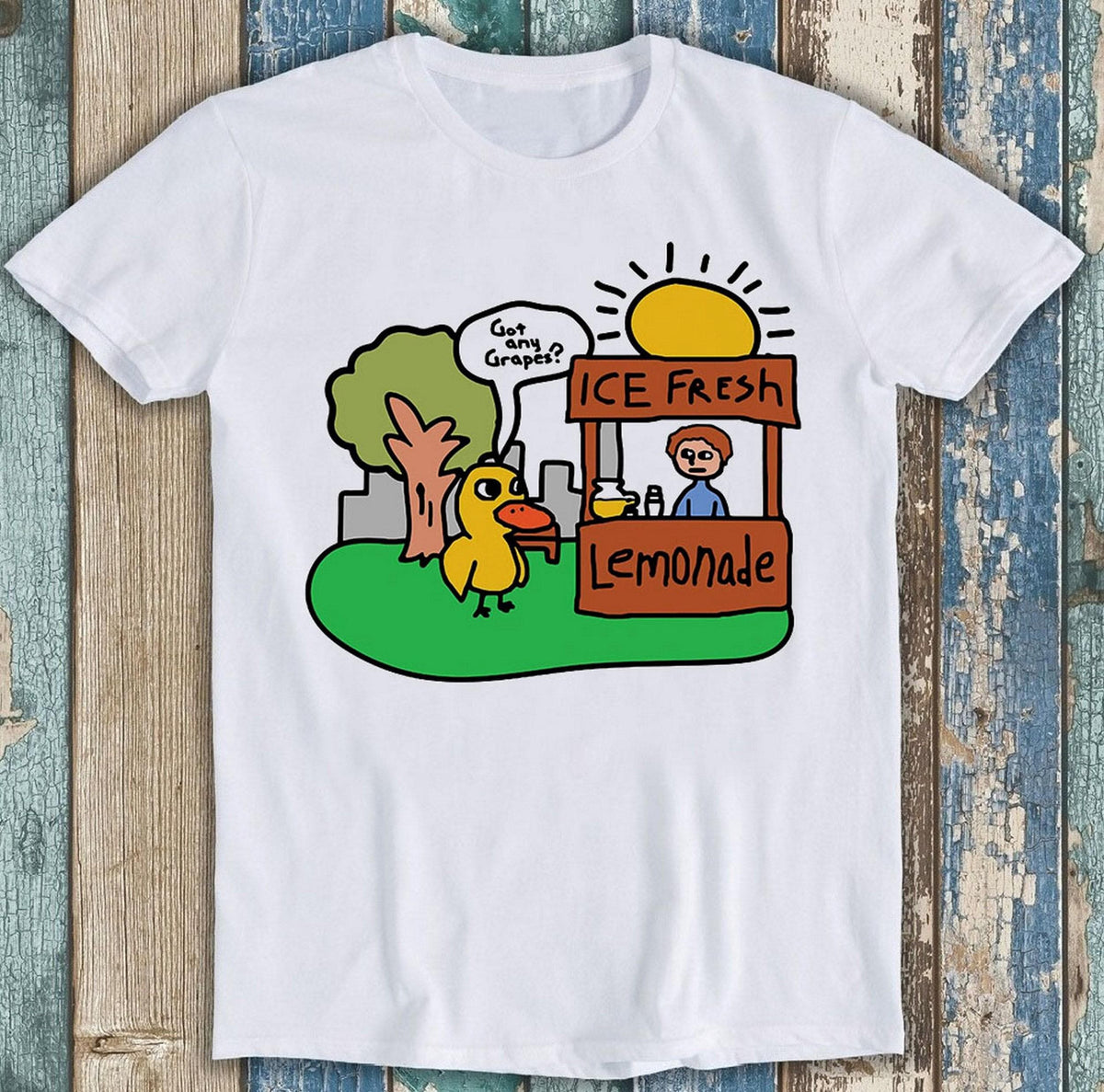 Got Any Grapes Lemonade Memes Jokes Duck Song Humor Limited Edition Seller Meme Tee T1597