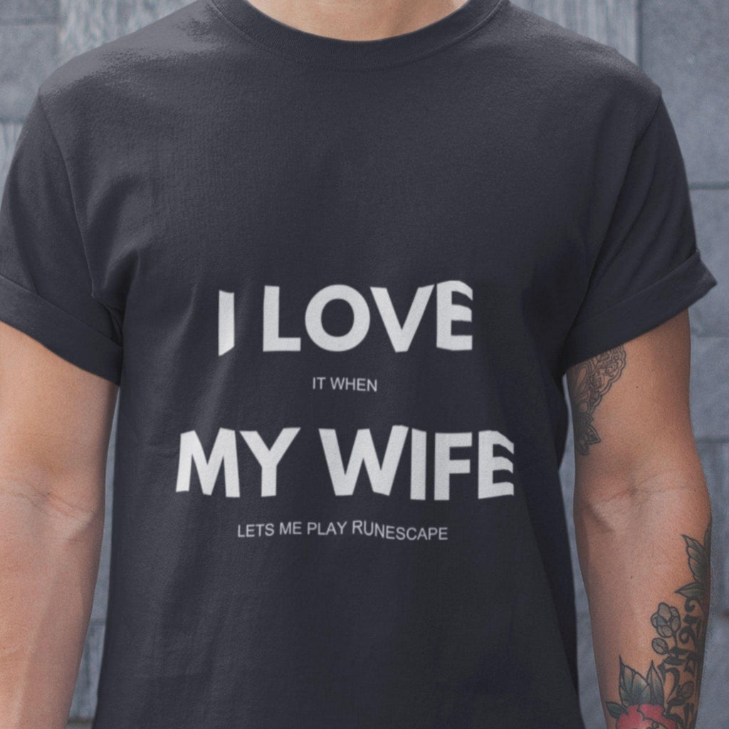 Love Wife Lets Play Runescape Osrs Gamer Meme Birthday Him Christmas Anniversary Husband