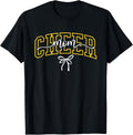 Cheer Mom Chearleading Mom School Black Gold Unisex