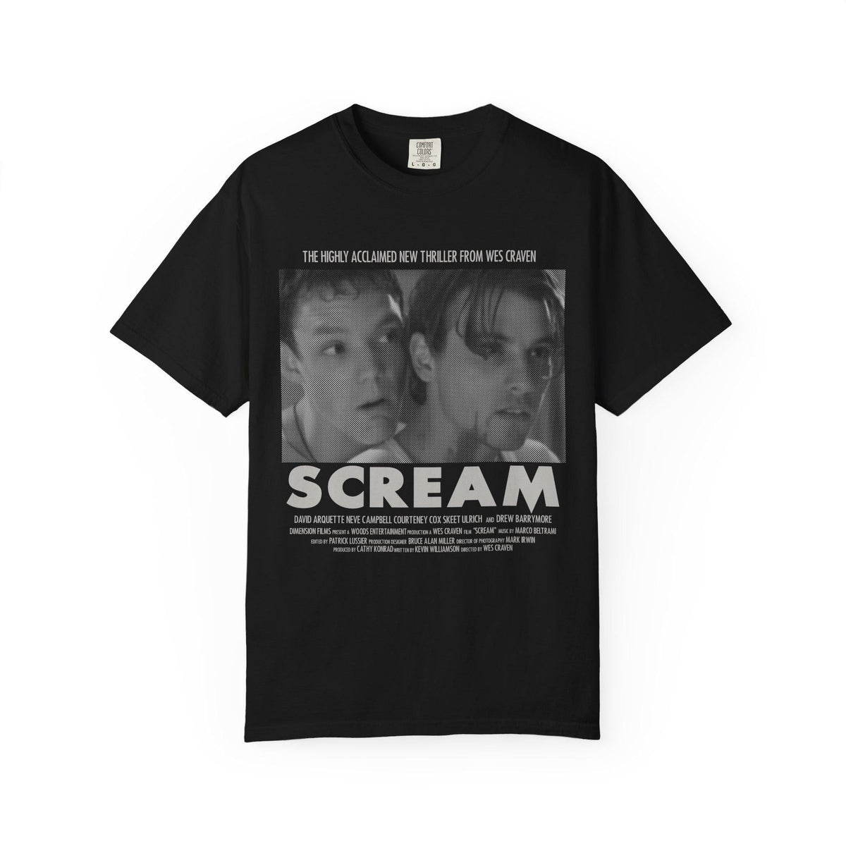 Halloween Scream Movie Tee Spooky Season Comfort Colors