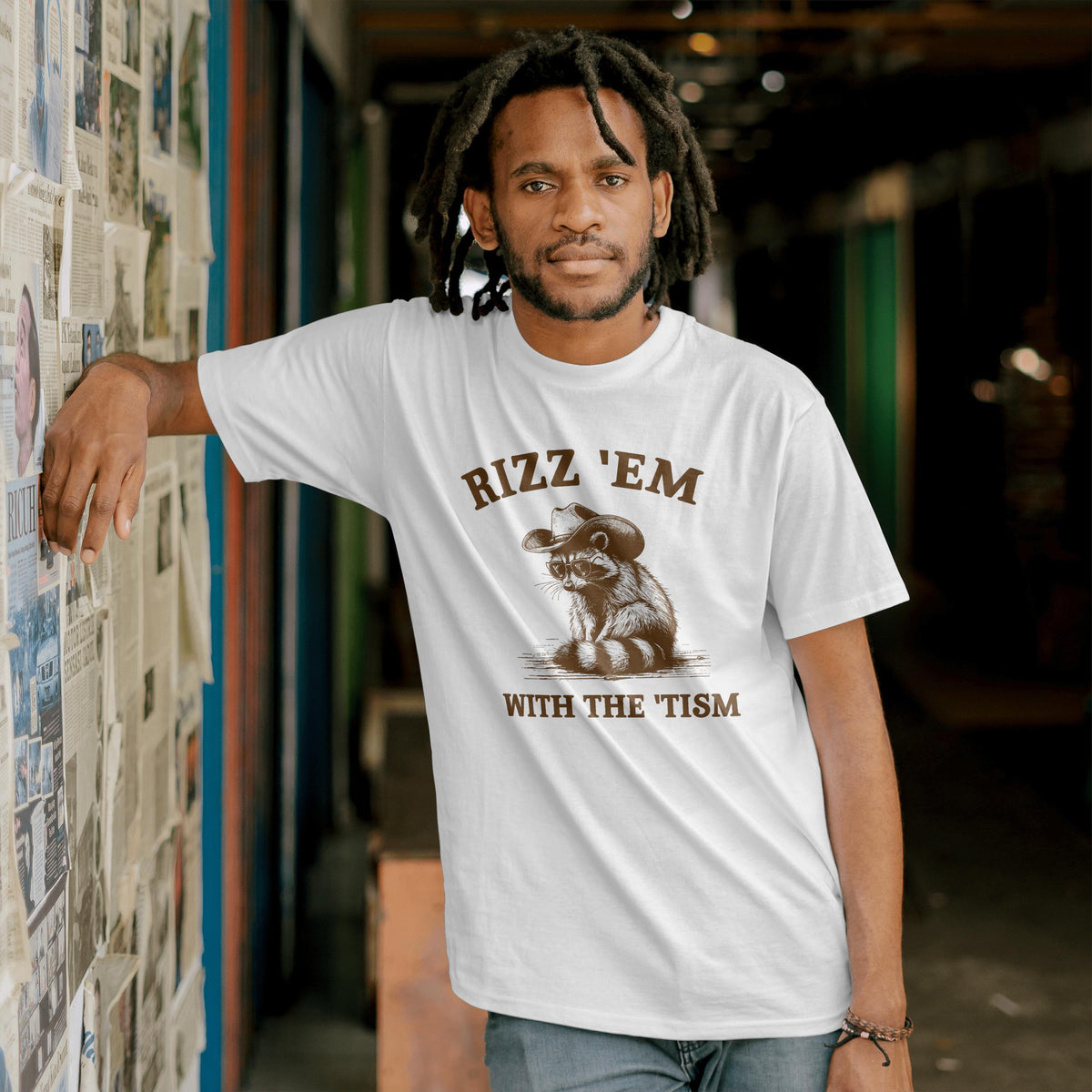 Raccoon Retro Meme Unisex