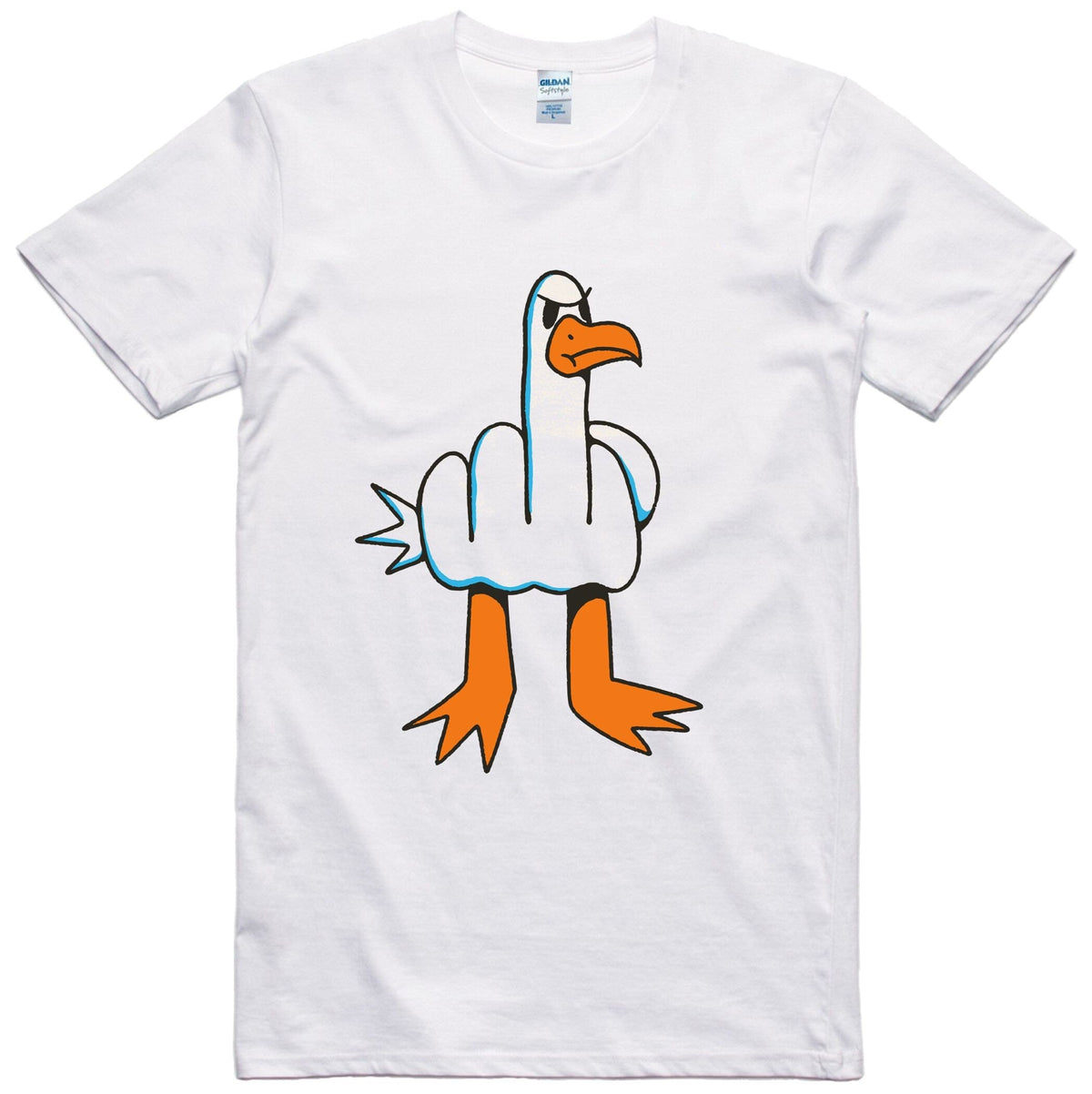 Rude Seagull Regular Fit 100 Tee Unisex