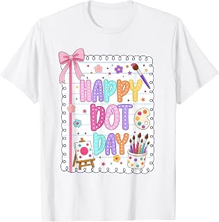 Preppy Happy Dot Coquette Bow Polka Dots Girl Teacher Unisex