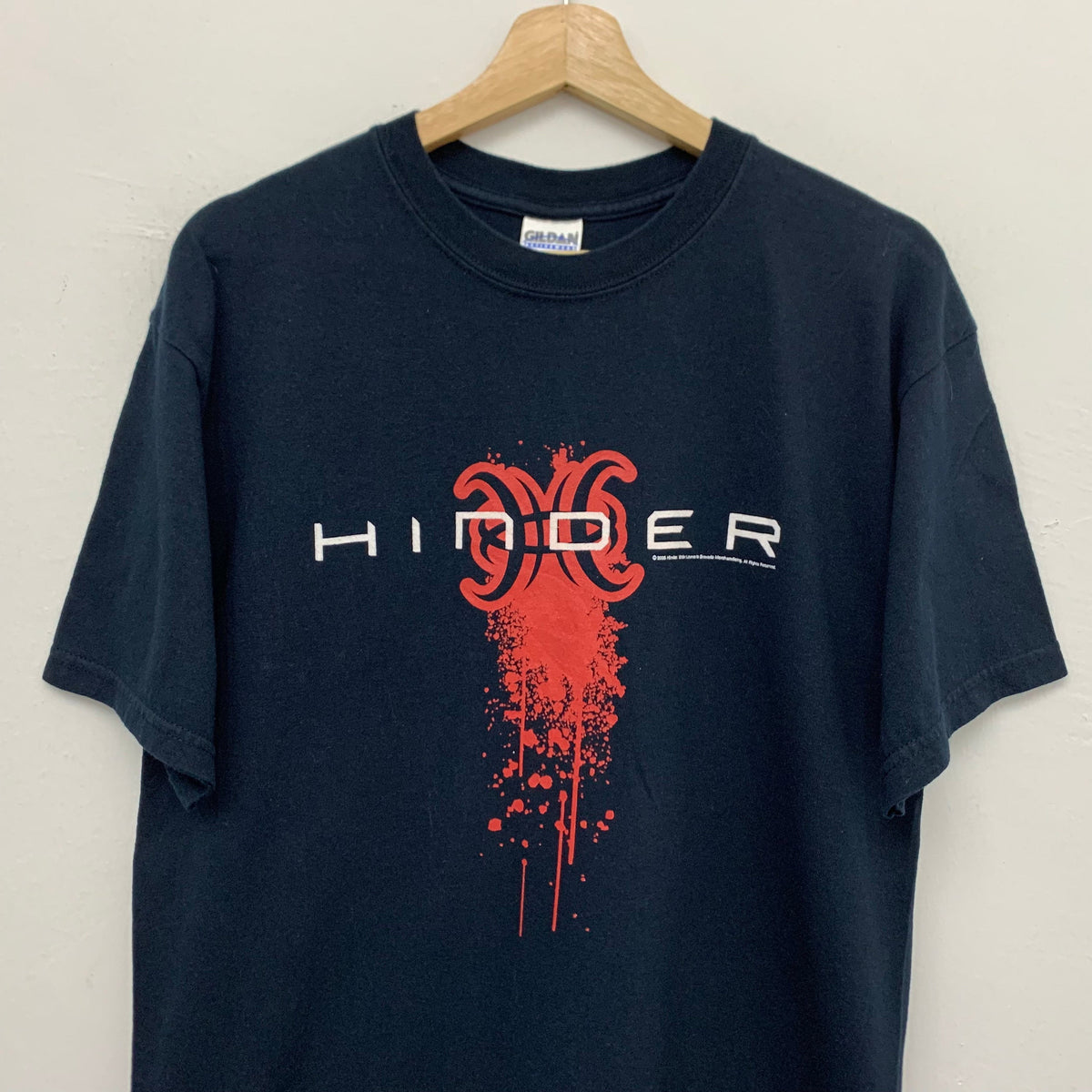 Vintage Hinder Band Extreme Behaviour Size Band Tees Unisex