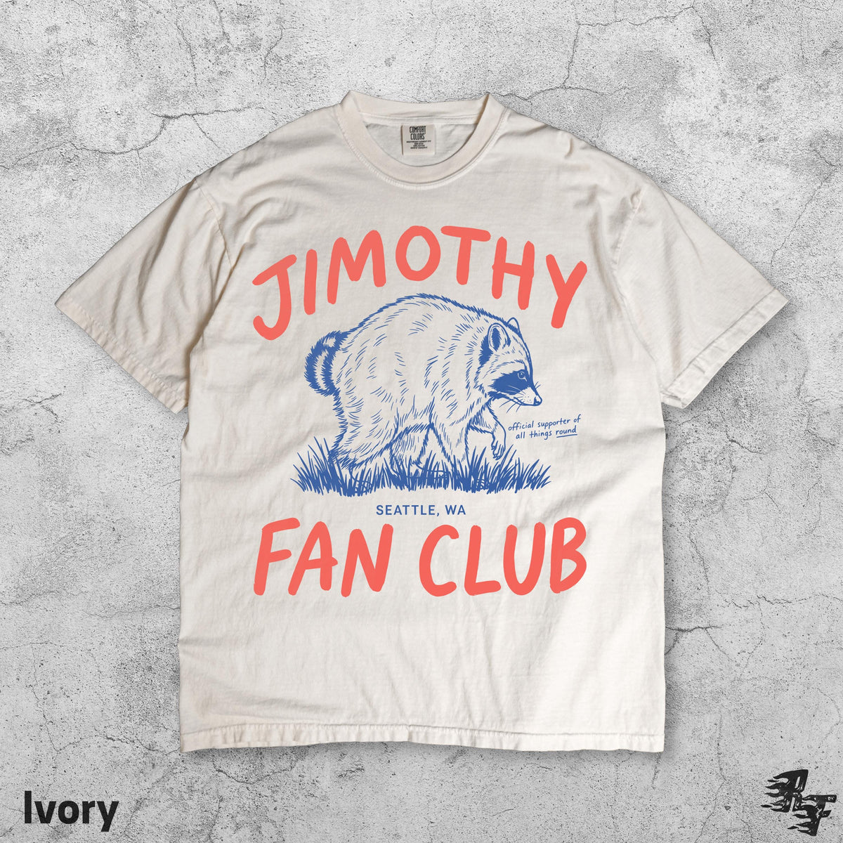 Jimothy Fan Club Raccoon Trash Panda Meme Tee Seattle Animal Lover Gif