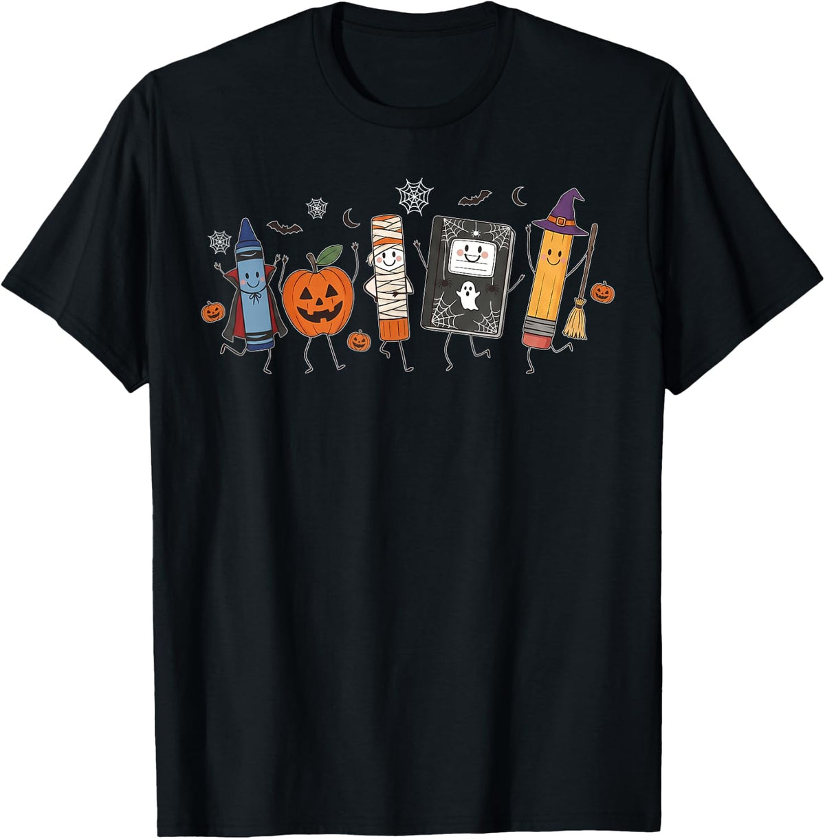 Halloween Teacher School Supplies Back School Students Unisex
