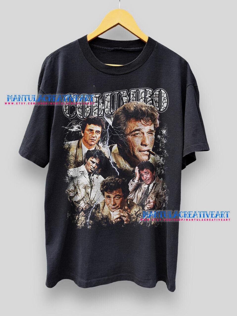 Columbo Tv Series Retro 70s 80s 90s Peter Unisex