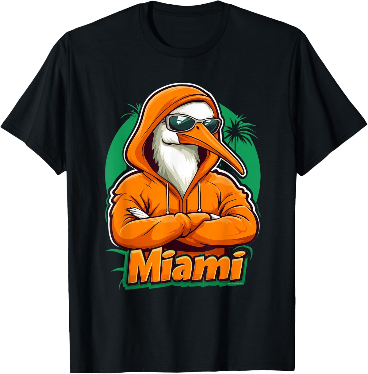 Miami Florida White Ibis Retro Souvenir Kid Unisex