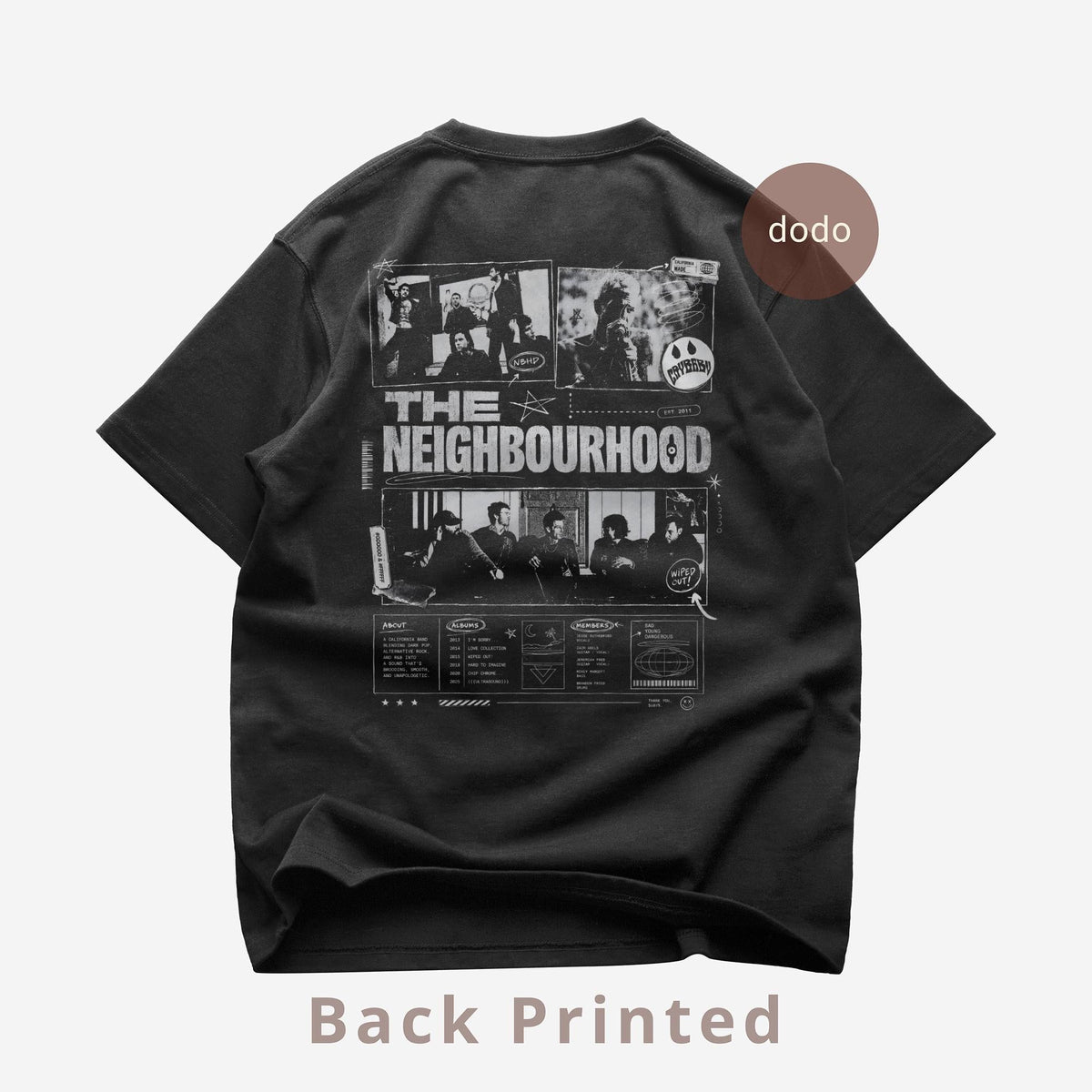 Neighbourhood Sweater Weather Album Rock Music Fan Merch