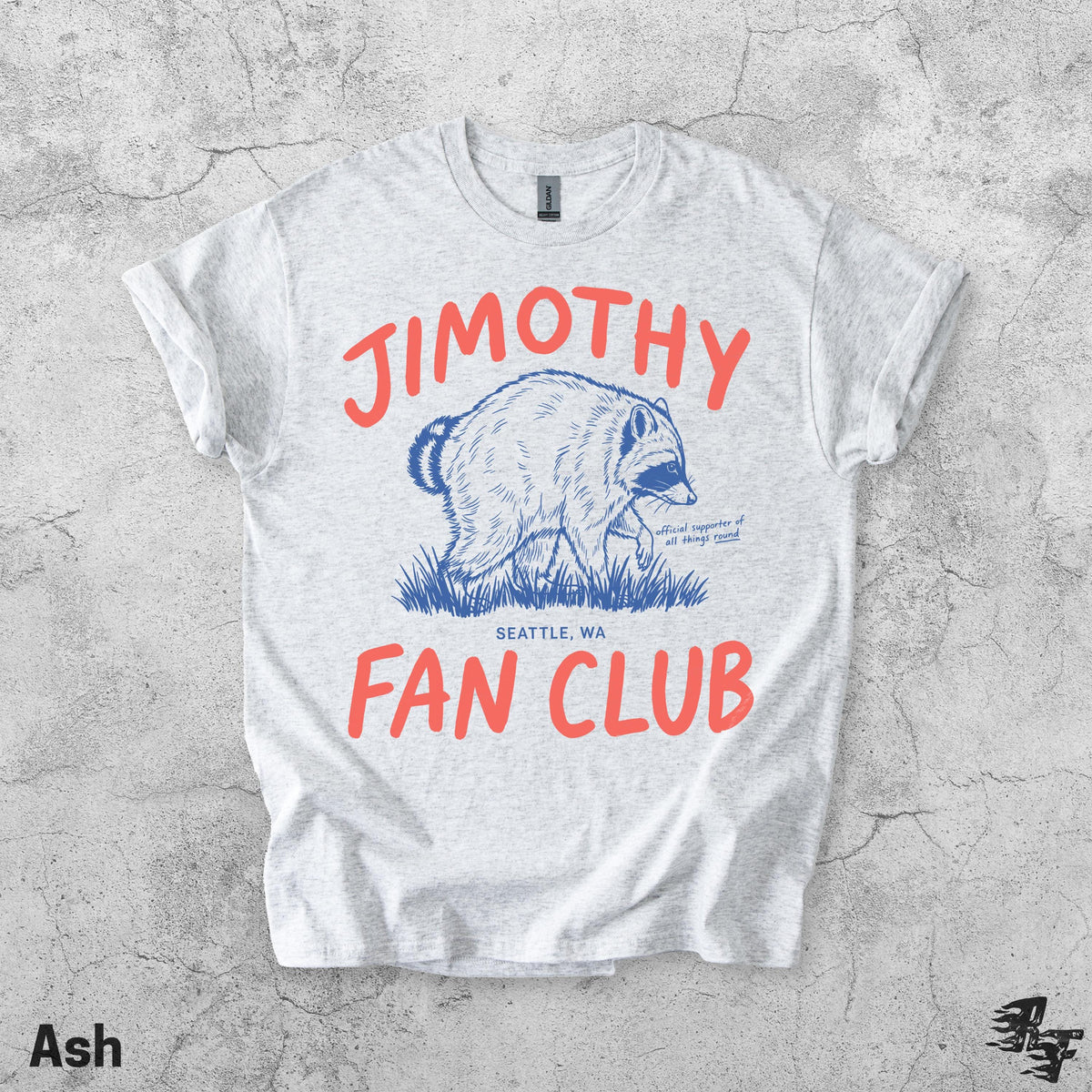 Jimothy Fan Club Raccoon Trash Panda Meme Tee Seattle Animal Lover Gif