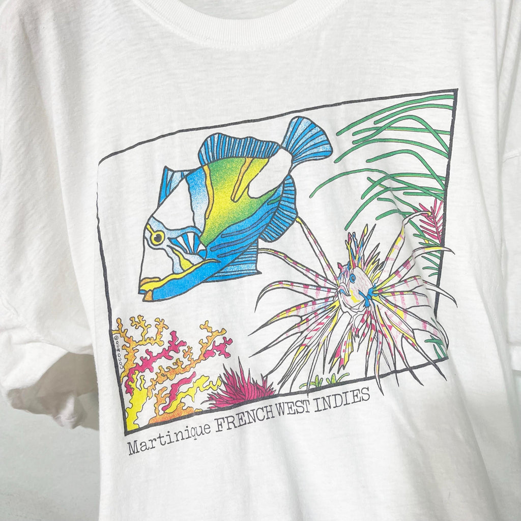 Vintage 90s Martinique French West Indies Size Boxy Unisex