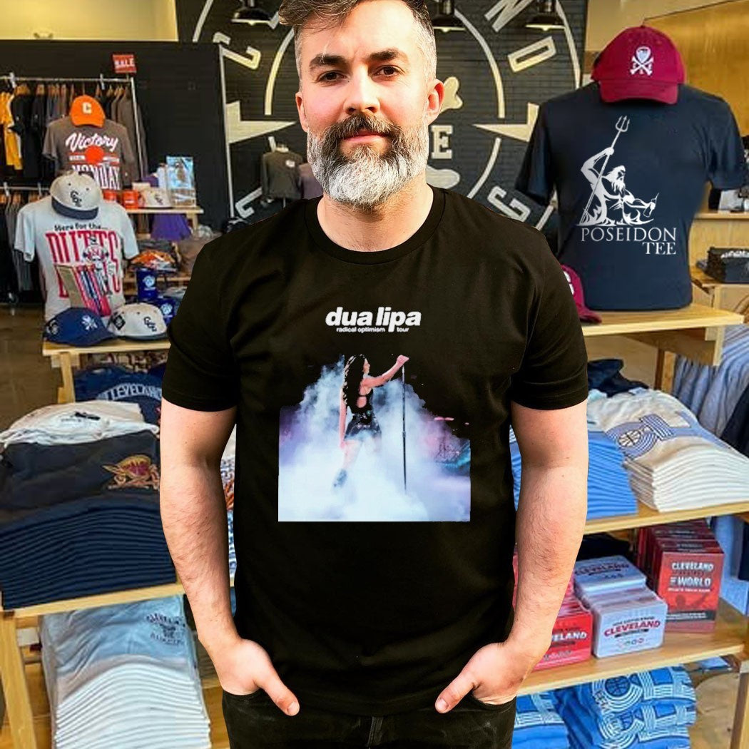Dua Lipa Print Round Neck Unisex