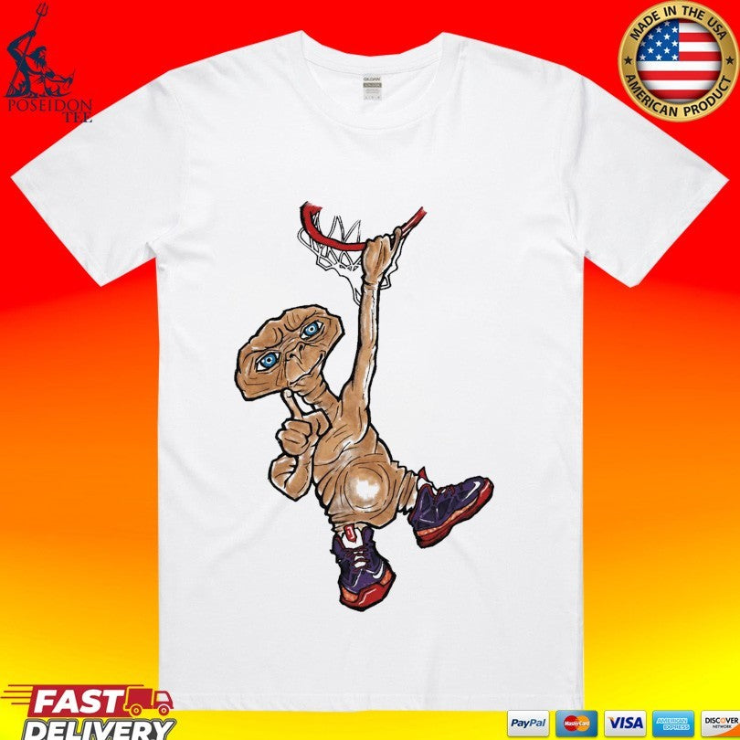 E T The Extra Terrestrial Dunk Basketball Unisex