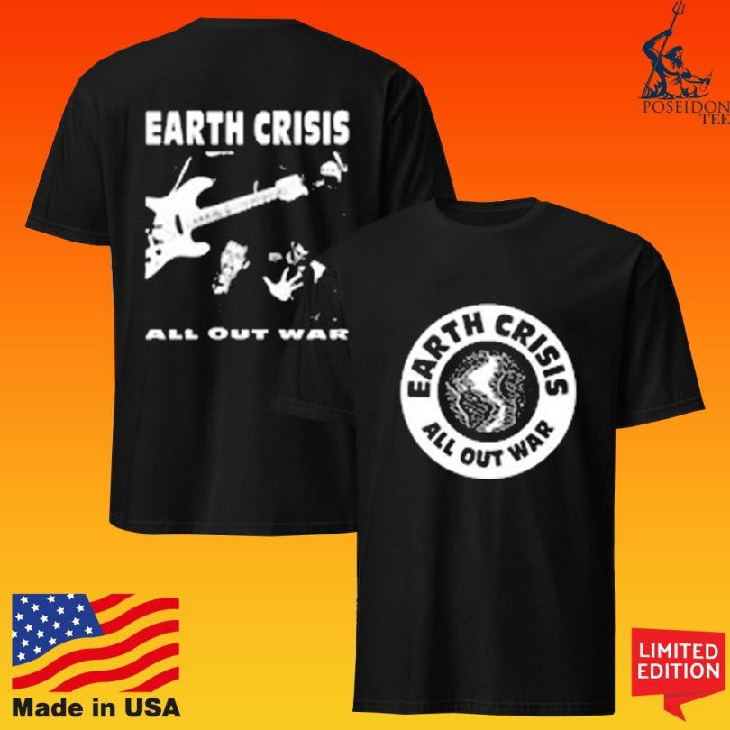 Earth Crisis 1992 All Out War Unisex