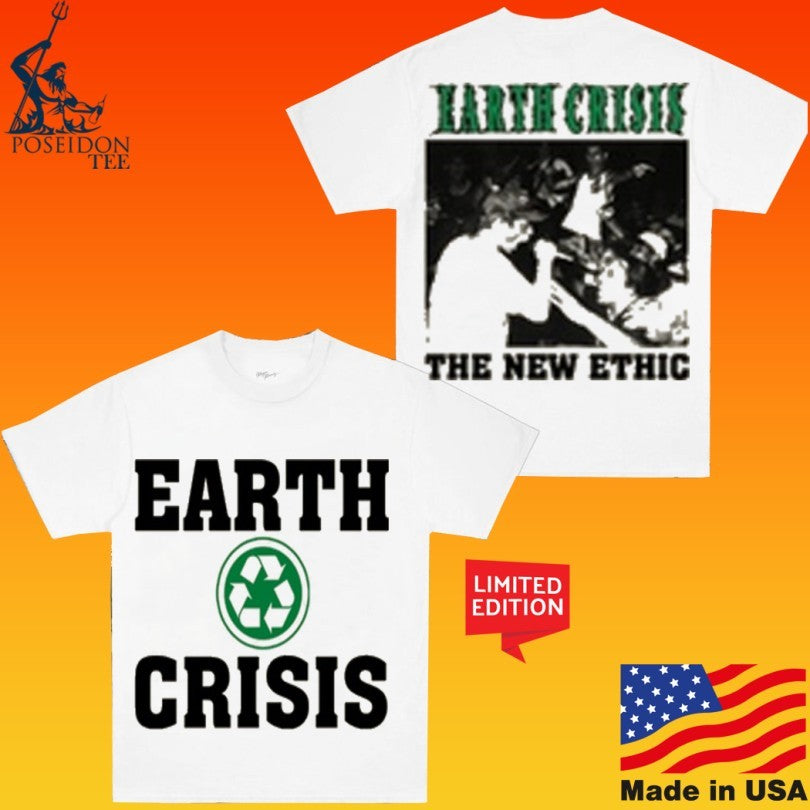 Earth Crisis The New Ethic Recycle Natural Unisex