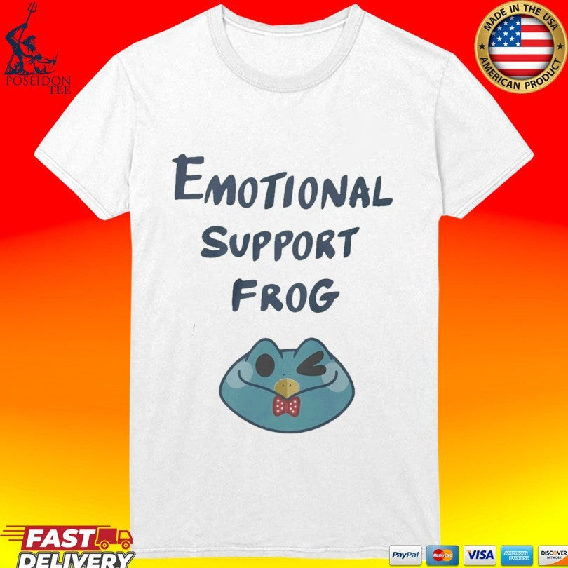 Emotional Support Frog Fizzarolli Cartoon Unisex