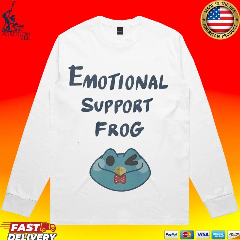 Emotional Support Frog Fizzarolli Cartoon Unisex