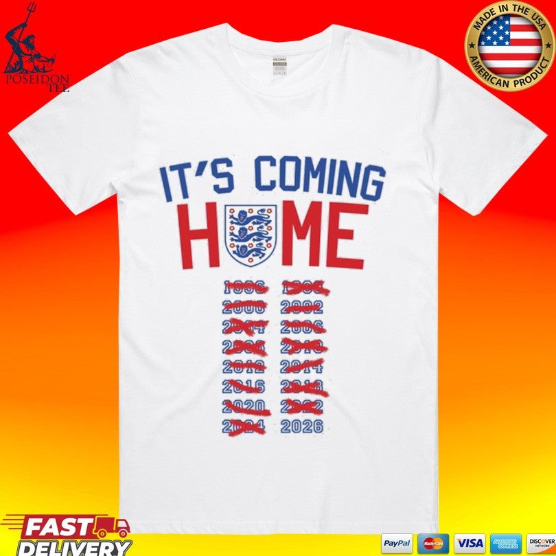 England National Football It’s Coming Home 2026 Unisex