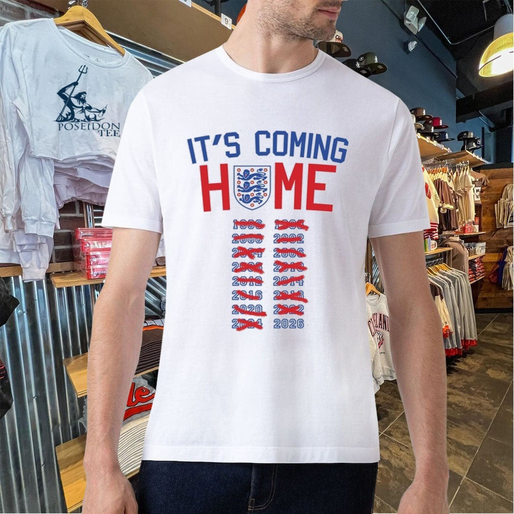 England National Football It’s Coming Home 2026 Unisex
